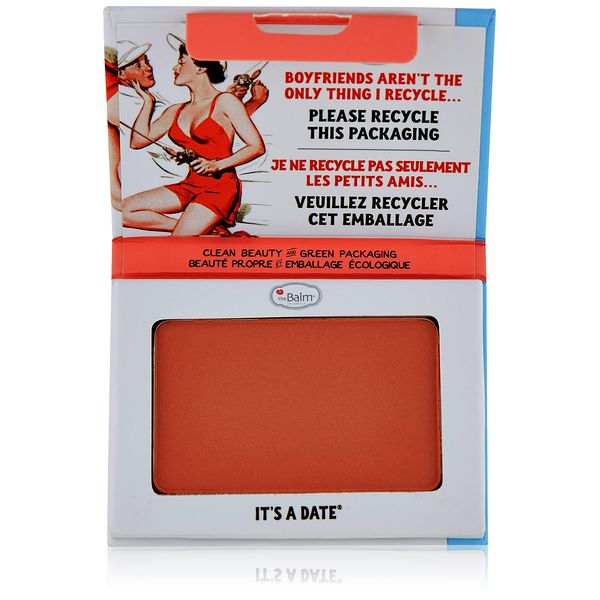 theBalm Clean and Green Powder Blush - It's A Date