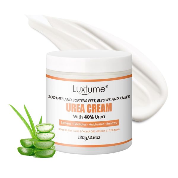 Urea Cream 40%, Urea Cream for Feet, Callus Remover for Feet, Deeply Moisturize, for Dry Cracked Heels, Feet,Knees, Hands And More, Foot Repair Lotion