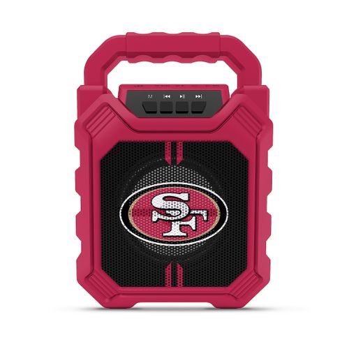 SOAR NFL XL ShockBox Wireless Bluetooth Speaker, San Francisco 49ers
