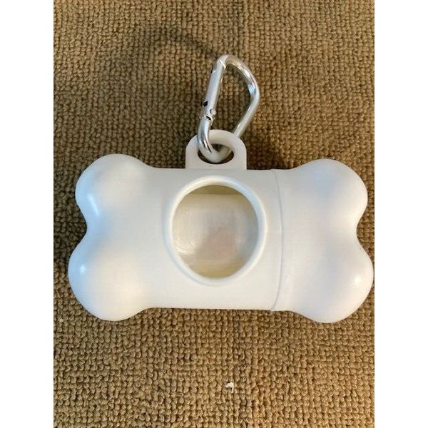 Dog Poop bags Dispenser, Pet Poop Waste Bag Holder Keychain.  Includes Bags!