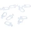 Gardinia Folding Glider Head Diameter White, Ø 7 mm