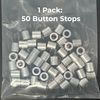 Lexco Cable 38ABS Wire Rope Button Stop 3/8 Aluminum (50)