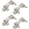 Stolmet 4 Pack 135° Cabinet Hinges BI FOLD Kitchen Folding Combination Cupboard Door Hinge