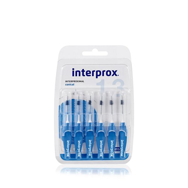 Interprox 4G Interdental Brushes Blue Conical Pack of 6
