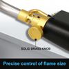 High Intensity Propane Torch Head Fuel by Propane, MAPP, MAP PRO,Turbo Torch Kit