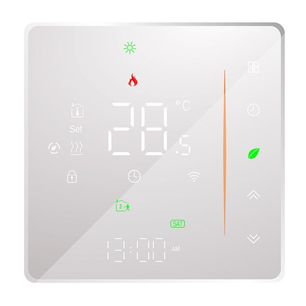 WiFi Smart Thermostat Temperature Controller Weekly Programmable Z6D0