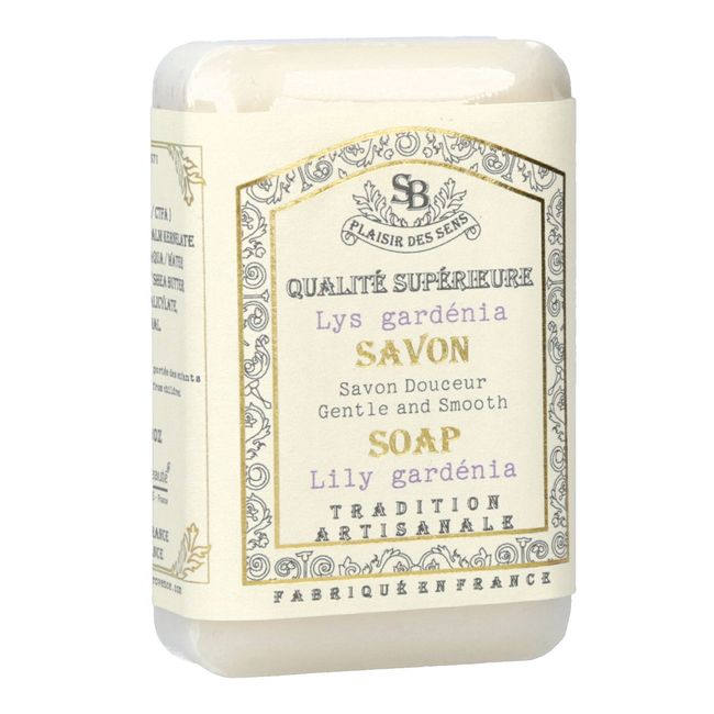 (Senteur et Beaute) (FC) Mild Soap 100g Lily Gardenia (3203) (Senteur et Beaute) (FrenchClassic) (Prices will increase from January 2024)