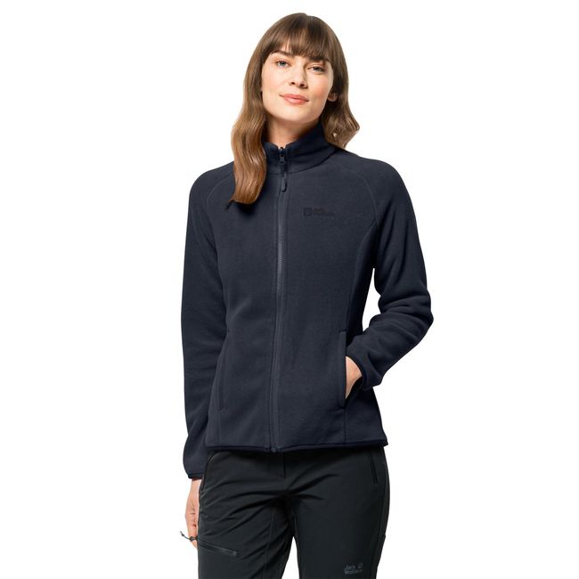 Jack Wolfskin Damen Moonrise Fz W Fleece Jacke, night blue, M EU