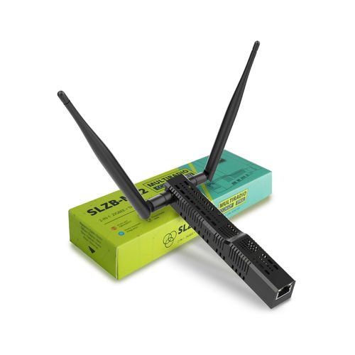 SMLIGHT SLZB-MR2 - Zigbee 3.0 to Ethernet,USB,and WiFi Gateway Coordinator with PoE,Universal Gateway for Home Assistant/ Zigbee2MQTT/ZHA,Wireless Zigbee 3.0 USB Adapter