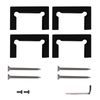 Oil Rubbed Bronze Geneva 074 Series Wall Mount Short Back Plate Hinge