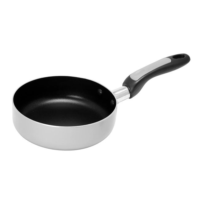 Strix Design Simple Mini Frying Pan, Gray, 5.5 inches (14 cm), For Gas Fire, Mini SA-151