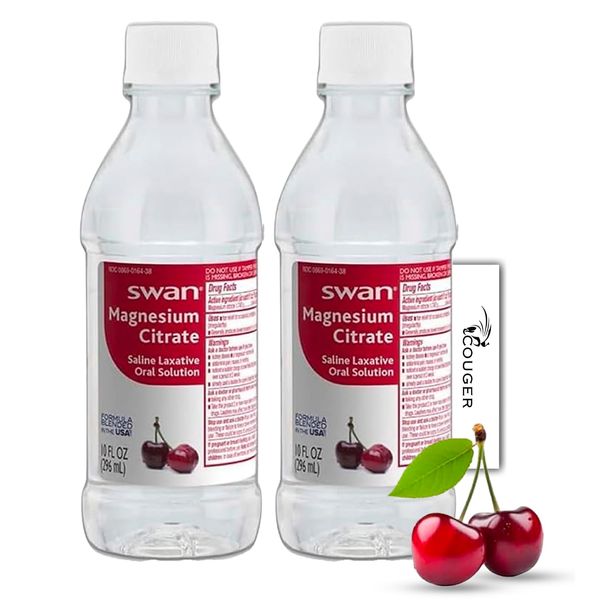 SVVan Magnesium Citrate Saline Laxative - Cherry (2-Pack)