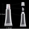 60Pcs 10ml Empty Tubes Empty Lip Gloss Containers for Lip Gloss Balm Cosmetic -