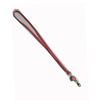 Neck strap with reel genuine cowhide leather neck strap, Pink