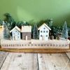 Christmas Rustic House Slider Advent Countdown, Festive Table Decoration, Novelty Christmas Countdown, Keepsake Advent Calendar