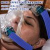 4pcs Strap Covers Soft Headgear Mask Strap Cushions for Reducing Indentation (Blue)