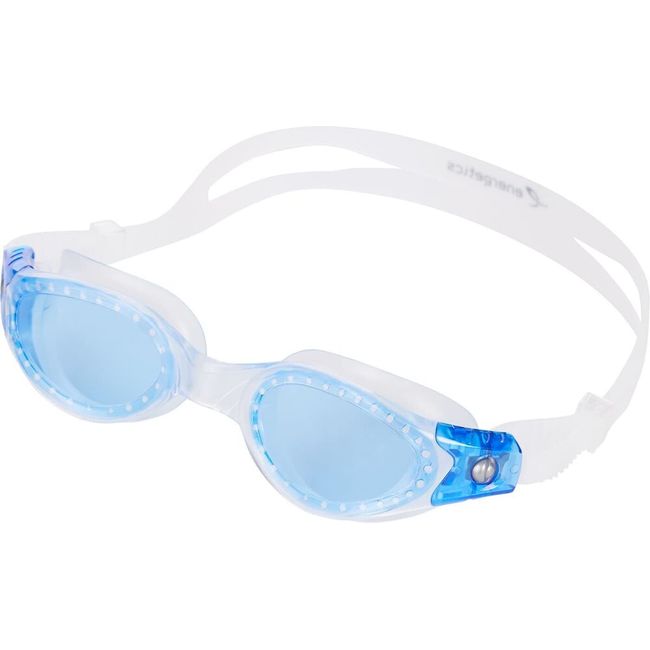 energetics Herren Pacific Schwimmbrille, Transparent/Blue, One Size