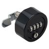 RONIS C4 Combination Cam Lock With Key Override - Black