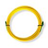 CONBIC Fibre Optic Cable - OS2 Yellow, LC/APC-LC/APC, Simplex 9/125 Patch Cable G.657.A2 - Fibre Optic Cable Metre Selection (5m)