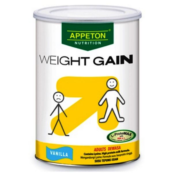 1 X APPETON Nutrition Weight Gain Powder for Adult - Vanilla Flavor 900g