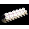 PURPLE ~ 24 Pack Submersible Waterproof Battery LED Tea Light ~ Wedding Decorati