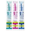 Soel Soelu Toothbrush BASIC General Adult Set of 10 Regular Green
