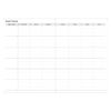 2023 Notebook, A5 Variable Weekly Notebook, Nuance Color [Lemon Yellow] 23WDR-ETH02-Y