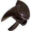 Dolphin Genuine Replacement Part - Impeller with Screw (Black) for Pool Cleaners