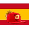 Underground Kulture Spain Red Snapback Baseball Cap