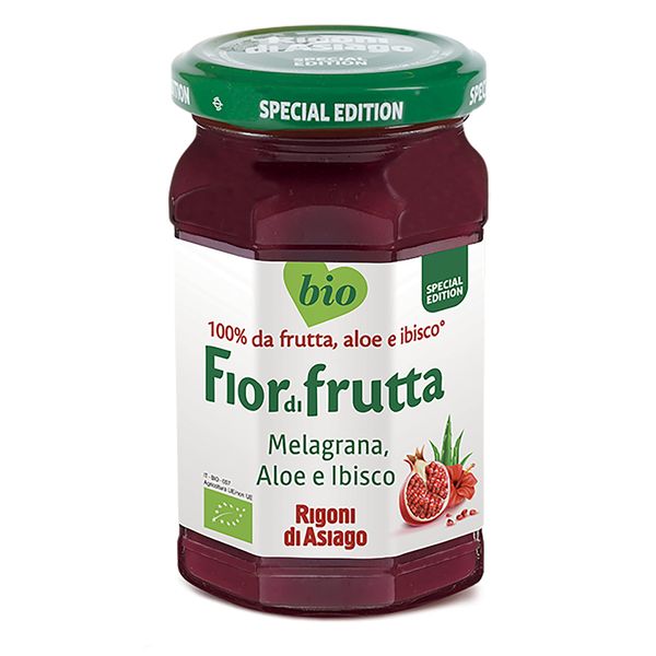 Fior di Frutta Organic Fruit Spread Pomegranate with Aloe (Sugar-free)