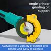 2PCS Drill Bit Sharpener,Multipurpose Drill Sharpener Machine,Drill Bit Grinding Attachment,Angle Grinder Grinding Tool Sharpener,Drill Bit Sharpener for All Bits,Portable Drill Sharpener Tool