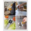 Upgraded 3 in 1 Kitchen Sink Drain Strainer and Stopper Combo, Stainless Stee...