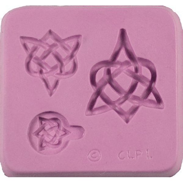 Fleximold Silicon Mold, Celtic Love Knot" Mold