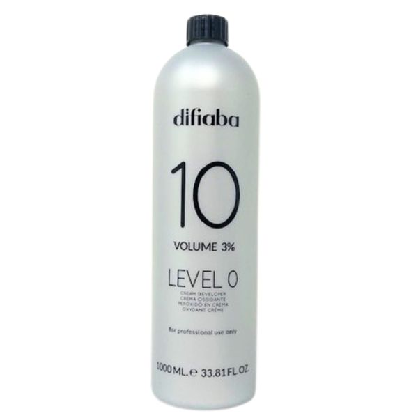 Difiaba Cream Developer 10 Volume 3% Level 0 33.8 Oz