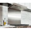 Customisable Size Splashback Satin Stainless Steel - Enter Your Custom Sizes