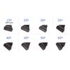 E8210 Eufy Doorbell mounting wedge full bundle 25º,30º,35º,40
