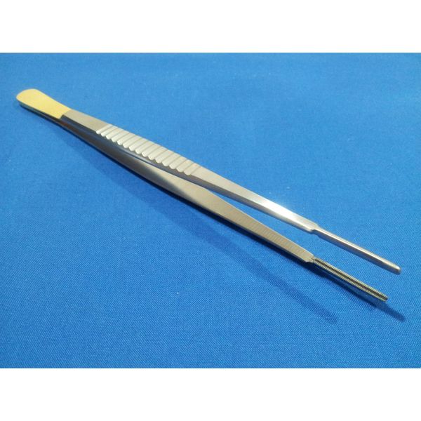 O.R GRADE COOLEY ARTERY ATRAUMATIC TISSUE VASCULAR FORCEPS 2MM STRAIGHT TIP 8"