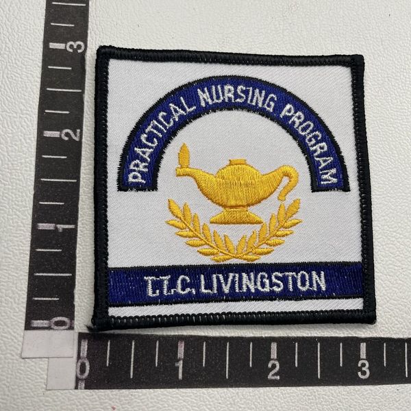 c 1990s (?) LIVINGSTON PRACTICAL NURSING PROGRAM Patch (Medical Related) 00TK