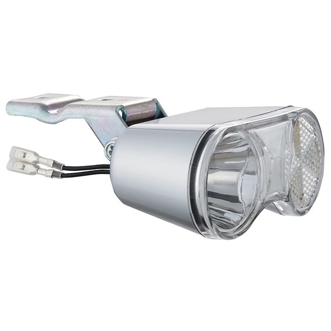 Panasonic NSKL146 LED Hub Dynamo Dedicated Light, Under Basket Mount Type, Bicycle, Silver, W 3.6 x D 2.4 x H 1.5 inches (91 x 61 x 39 mm)