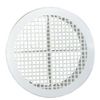 BM406W White 3" Round Soffit Vent
