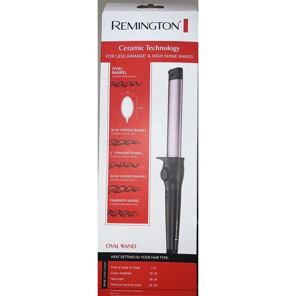 Remington Ceramic Oval Wand Barrel for Deep Waves