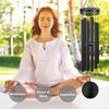 48'' Deep Tone Wind Chimes for outside - Large Wind Chimes with 6 Heavy Tubes, M
