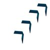 DIY 2"x6" Basic Angle Wall Mounting Bracket- 4 pack