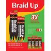 Outre 100% Kanekalon Braid Up Pre-Stretched Braid 46" 3X (3-Pack, 2T1B/425)
