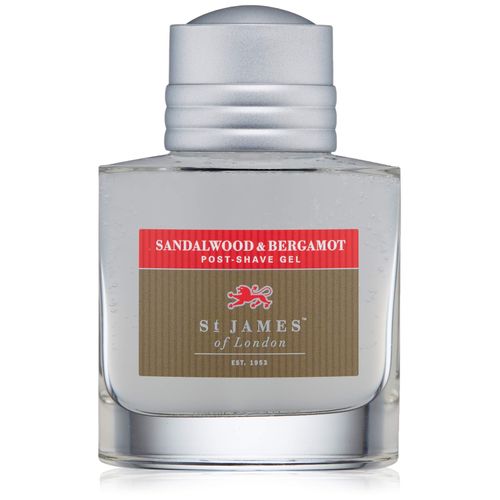 St James of London Sandalwood & Bergamot Post Shave Gel, 3.4 Fl Oz