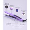 3D Floating Hair Straightener, 1" Flat Iron with Vibrating Ceramic Plate