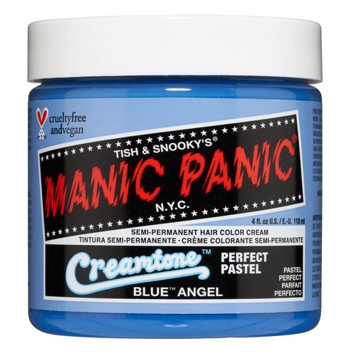 Manic Panic Blue Angel Pastel Classic Cream, Vegan, Cruelty-Free, Semi-Permanent Hair Dye, 118 ml