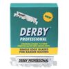 Derby Extra Premium Lord Single Edge Straight Razor Shaving Blades 400 Count