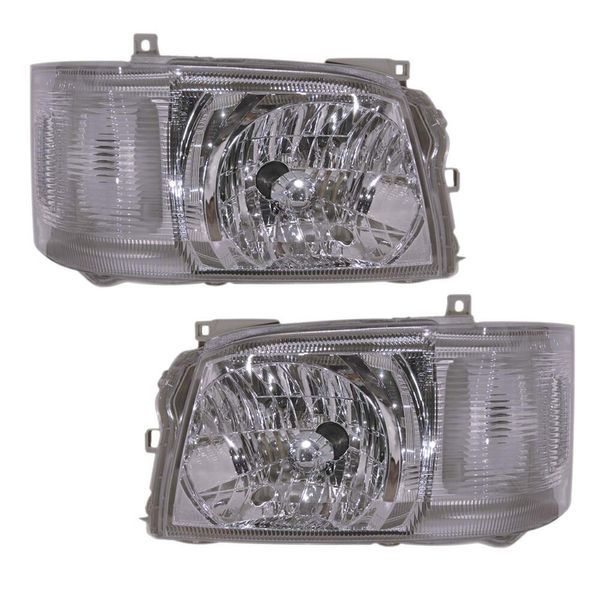 High Ace 200 Series 1 Type 2 Type H4 Genuine Type Headlight Revelizer Included