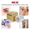 Adecco LLC 2 Rolls Disposable Eyebrow Tattoo Plastic Wrap Preservative Film, Make Up Transparent Plastic Roller for One-Way Eyebrow Lips Permanent Makeup Accessories